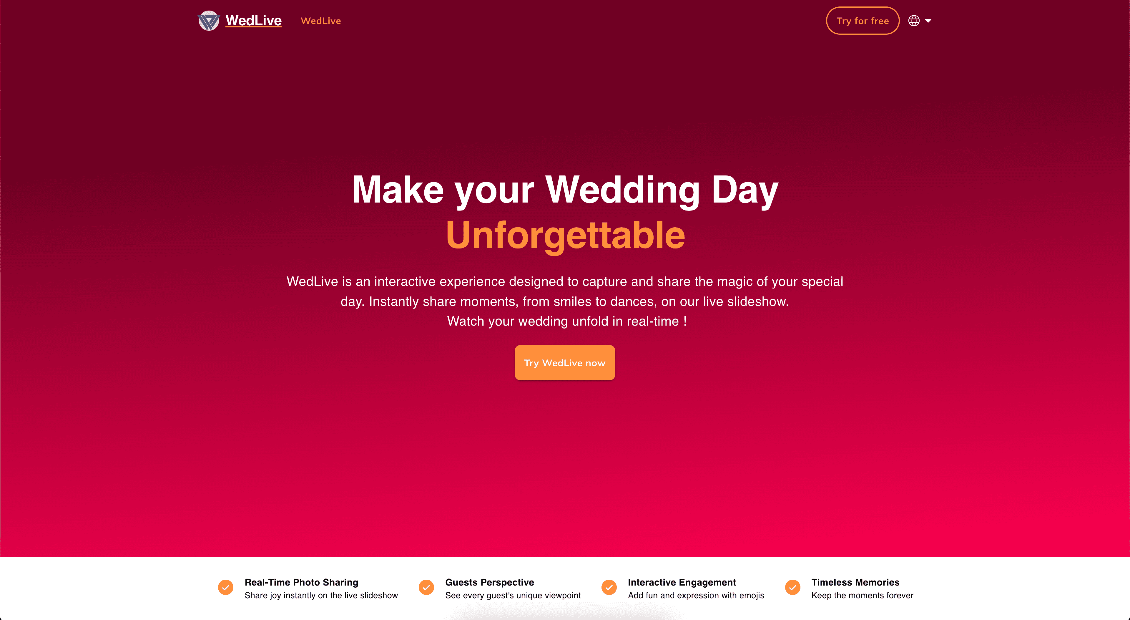 WedLive App